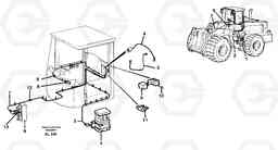 29680 Cable harness for central lubrication L70B/L70C VOLVO BM VOLVO BM L70B/L70C SER NO - 13115, Volvo Construction Equipment