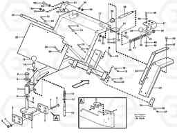 28055 Swing out rear mudguard L70B/L70C VOLVO BM VOLVO BM L70B/L70C SER NO - 13115, Volvo Construction Equipment