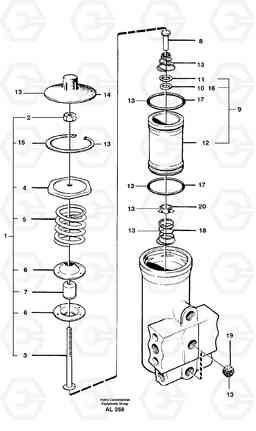 44811 Regulator L70B/L70C VOLVO BM VOLVO BM L70B/L70C SER NO - 13115, Volvo Construction Equipment