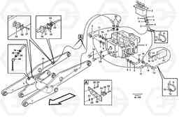 23888 Hydraulic system, 3rd function L70B/L70C VOLVO BM VOLVO BM L70B/L70C SER NO - 13115, Volvo Construction Equipment