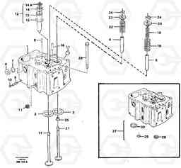 58365 Cylinder head L330C VOLVO BM VOLVO BM L330C SER NO - 60187, Volvo Construction Equipment