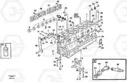 97987 Cylinder block L330C VOLVO BM VOLVO BM L330C SER NO - 60187, Volvo Construction Equipment