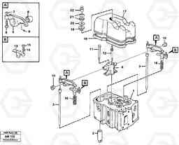 8365 Valve mechanism L330C VOLVO BM VOLVO BM L330C SER NO - 60187, Volvo Construction Equipment