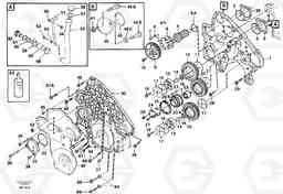 89420 Timing gear casing and gears L330C VOLVO BM VOLVO BM L330C SER NO - 60187, Volvo Construction Equipment