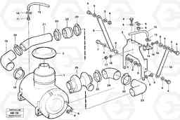 14296 Inlet system L330C VOLVO BM VOLVO BM L330C SER NO - 60187, Volvo Construction Equipment