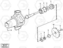 24855 Water pump L330C VOLVO BM VOLVO BM L330C SER NO - 60187, Volvo Construction Equipment