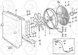 30065 Fan and fan shroud L330C VOLVO BM VOLVO BM L330C SER NO - 60187, Volvo Construction Equipment