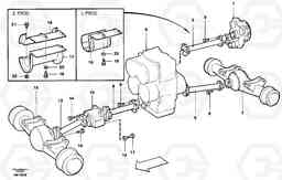 22370 Propeller shaft, mounting L330C VOLVO BM VOLVO BM L330C SER NO - 60187, Volvo Construction Equipment