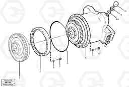 45067 Torque converter, mounting L330C VOLVO BM VOLVO BM L330C SER NO - 60187, Volvo Construction Equipment