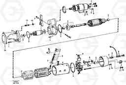 54750 Starter motor L330C VOLVO BM VOLVO BM L330C SER NO - 60187, Volvo Construction Equipment