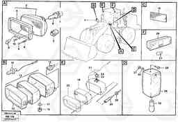 29742 Lighting, front L330C VOLVO BM VOLVO BM L330C SER NO - 60187, Volvo Construction Equipment