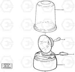 33064 Rotating beacon. L330C VOLVO BM VOLVO BM L330C SER NO - 60187, Volvo Construction Equipment