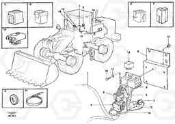 26470 Cable harness for air conditioning. L330C VOLVO BM VOLVO BM L330C SER NO - 60187, Volvo Construction Equipment