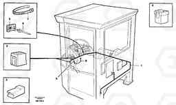 9023 Cable harnesses, cab L330C VOLVO BM VOLVO BM L330C SER NO - 60187, Volvo Construction Equipment