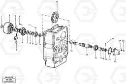 30831 Reverse shaft L330C VOLVO BM VOLVO BM L330C SER NO - 60187, Volvo Construction Equipment