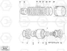 59781 Clutch drum, First & second L330C VOLVO BM VOLVO BM L330C SER NO - 60187, Volvo Construction Equipment