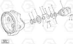 23485 Transmission oil pump andpump drive L330C VOLVO BM VOLVO BM L330C SER NO - 60187, Volvo Construction Equipment