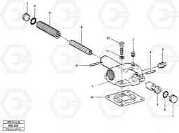 9543 Pressure limiting valve L330C VOLVO BM VOLVO BM L330C SER NO - 60187, Volvo Construction Equipment