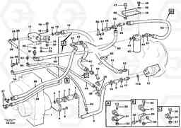 71607 Brake cooling system L330C VOLVO BM VOLVO BM L330C SER NO - 60187, Volvo Construction Equipment