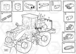 9511 Cable harnesses, rear. L330C VOLVO BM VOLVO BM L330C SER NO - 60187, Volvo Construction Equipment