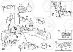 96881 Instruments panel L330C VOLVO BM VOLVO BM L330C SER NO - 60187, Volvo Construction Equipment