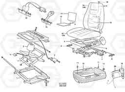 61397 Operator's seat, heated, air suspensioned L330C VOLVO BM VOLVO BM L330C SER NO - 60187, Volvo Construction Equipment