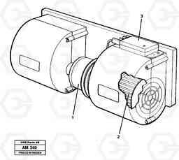 28931 Fan L330C VOLVO BM VOLVO BM L330C SER NO - 60187, Volvo Construction Equipment