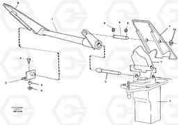 88163 Dual brake pedals L330C VOLVO BM VOLVO BM L330C SER NO - 60187, Volvo Construction Equipment