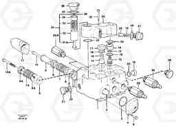 22132 Control valve L330C VOLVO BM VOLVO BM L330C SER NO - 60187, Volvo Construction Equipment