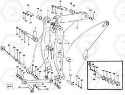 12903 Control arms L330C VOLVO BM VOLVO BM L330C SER NO - 60187, Volvo Construction Equipment