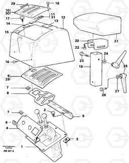 59789 Servo valve with fitting parts L330C VOLVO BM VOLVO BM L330C SER NO - 60187, Volvo Construction Equipment