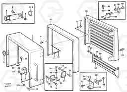 90623 Radiator casing L330C VOLVO BM VOLVO BM L330C SER NO - 60187, Volvo Construction Equipment