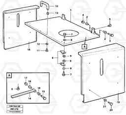 86956 Hatches, hydraulic fluid tank L330C VOLVO BM VOLVO BM L330C SER NO - 60187, Volvo Construction Equipment