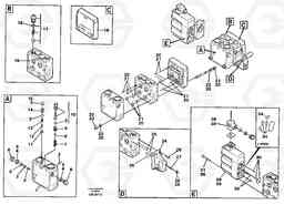 103183 Valve, circuit body and return valve L330C VOLVO BM VOLVO BM L330C SER NO - 60187, Volvo Construction Equipment