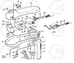 29094 Armrest L330C VOLVO BM VOLVO BM L330C SER NO - 60187, Volvo Construction Equipment