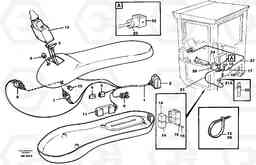 9538 Cable harness for Cdc-steering. L330C VOLVO BM VOLVO BM L330C SER NO - 60187, Volvo Construction Equipment