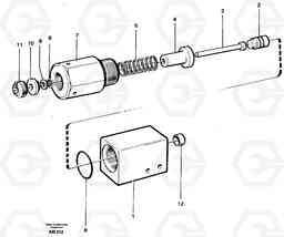 34727 Pressure monitor L330C VOLVO BM VOLVO BM L330C SER NO - 60187, Volvo Construction Equipment