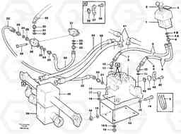 11008 Hydraulic system, 3rd function L330C VOLVO BM VOLVO BM L330C SER NO - 60187, Volvo Construction Equipment