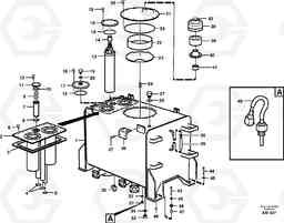 70421 Hydraulic oil tank L330C VOLVO BM VOLVO BM L330C SER NO - 60187, Volvo Construction Equipment