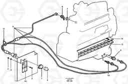 47216 Engine heater L330C VOLVO BM VOLVO BM L330C SER NO - 60187, Volvo Construction Equipment