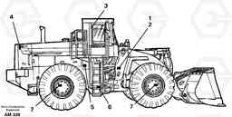 29812 Product identification plate L330C VOLVO BM VOLVO BM L330C SER NO - 60187, Volvo Construction Equipment