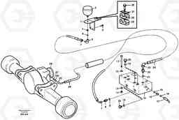 57943 Parking brake system L330C VOLVO BM VOLVO BM L330C SER NO - 60187, Volvo Construction Equipment