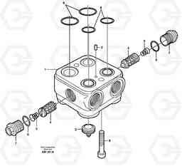 29698 Valve housing L330C VOLVO BM VOLVO BM L330C SER NO - 60187, Volvo Construction Equipment