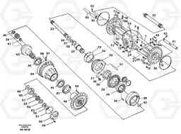 57053 Planetary axle, rear L90C VOLVO BM VOLVO BM L90C SER NO - 14304, Volvo Construction Equipment