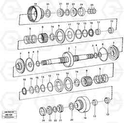 33930 Clutches forward and reverse L90C VOLVO BM VOLVO BM L90C SER NO - 14304, Volvo Construction Equipment