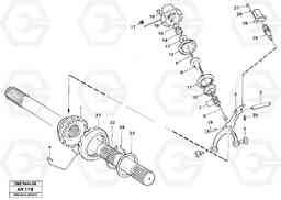 19689 Differential lock L90C VOLVO BM VOLVO BM L90C SER NO - 14304, Volvo Construction Equipment