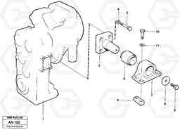 19426 Gear box housing with fitting parts L90C VOLVO BM VOLVO BM L90C SER NO - 14304, Volvo Construction Equipment