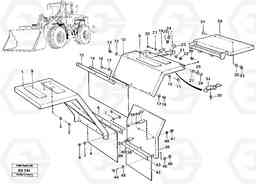 82669 Mud guards L90C VOLVO BM VOLVO BM L90C SER NO - 14304, Volvo Construction Equipment