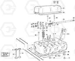 22140 Cylinder head L90C VOLVO BM VOLVO BM L90C SER NO - 14304, Volvo Construction Equipment
