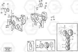 11974 Timing gear casing L90C VOLVO BM VOLVO BM L90C SER NO - 14304, Volvo Construction Equipment